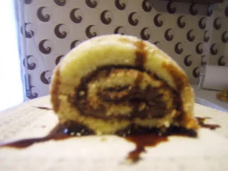 Rotolo farcito alla nutella