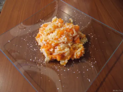 Risotto con la zucca
