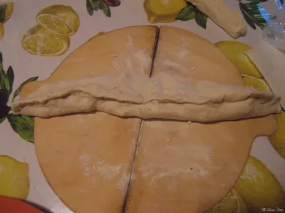 Tronchetto di pizza e crudo