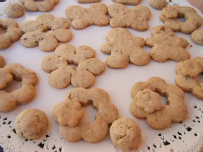 Biscottoni frollosi al profumo di caffè e cannela