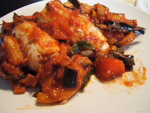 Involtini di pollo alla norma