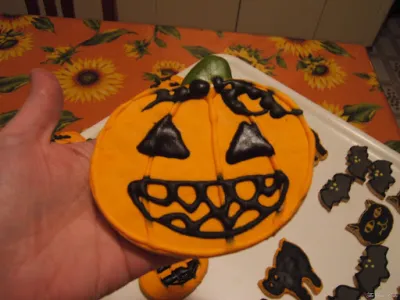 Halloween cookies