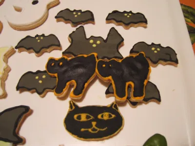 Halloween cookies