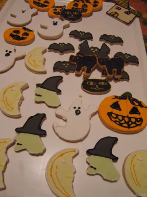 Halloween cookies