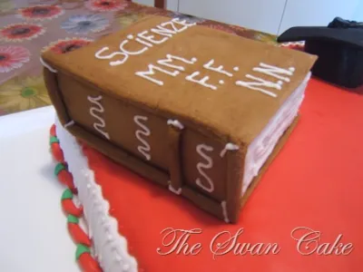 Torta di laurea in chimica industriale