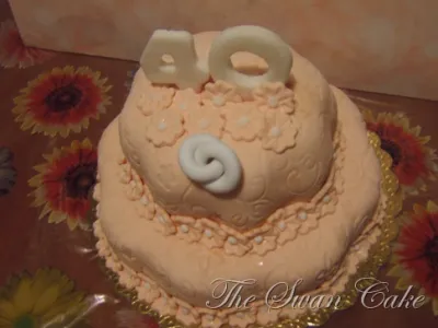 Torta anniversario di matrimonio