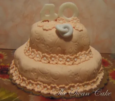 Torta anniversario di matrimonio