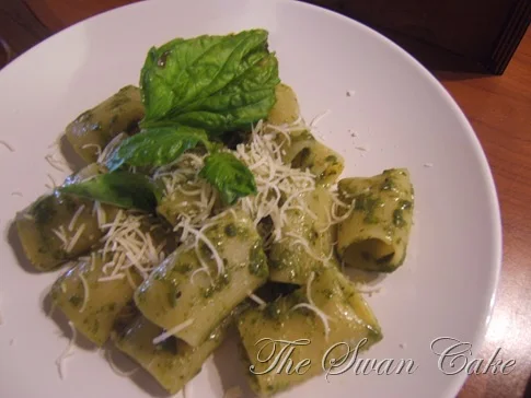 Pasta al pesto di basilico