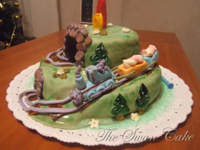 Torta trenino Thomas
