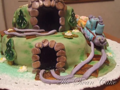 Torta trenino Thomas