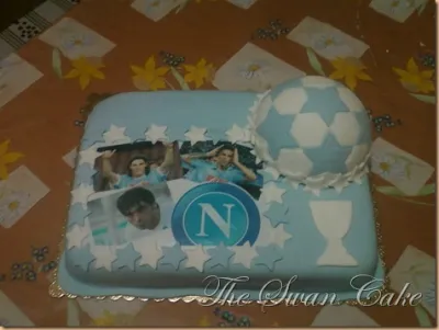 Calcio Napoli cake