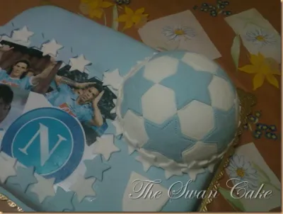 Calcio Napoli cake