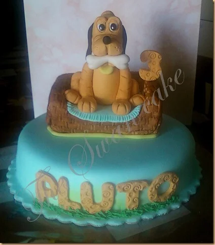Pluto Cake