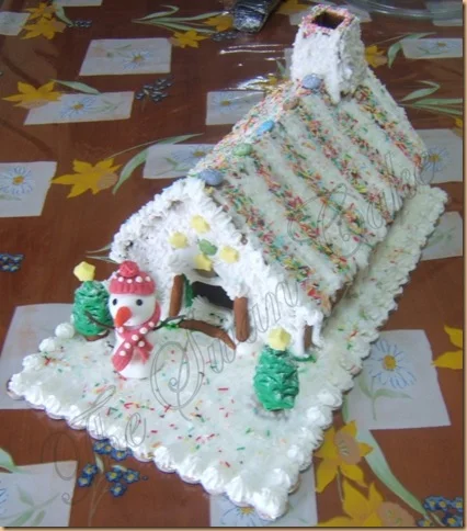 Gingerbread house
