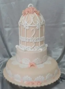 Bird cage cake...