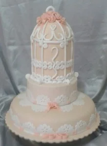 Bird cage cake...