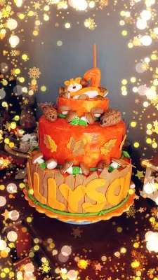 Autumn cake