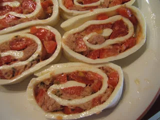 Girelle di mozzarella