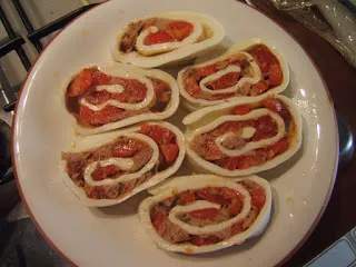 Girelle di mozzarella